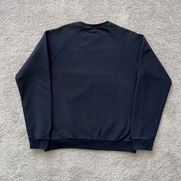 French Disorder Sweatshirt Mens Medium Navy Frenchy Rainbow Graphic Pullover - Picture 2 of 15